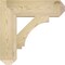 Ekena Millwork Imperial Craftsman Rough Sawn Bracket, Douglas Fir, 6"W x 24"D x 24"H BKT06X24X24IMP04RDF - alternate 2